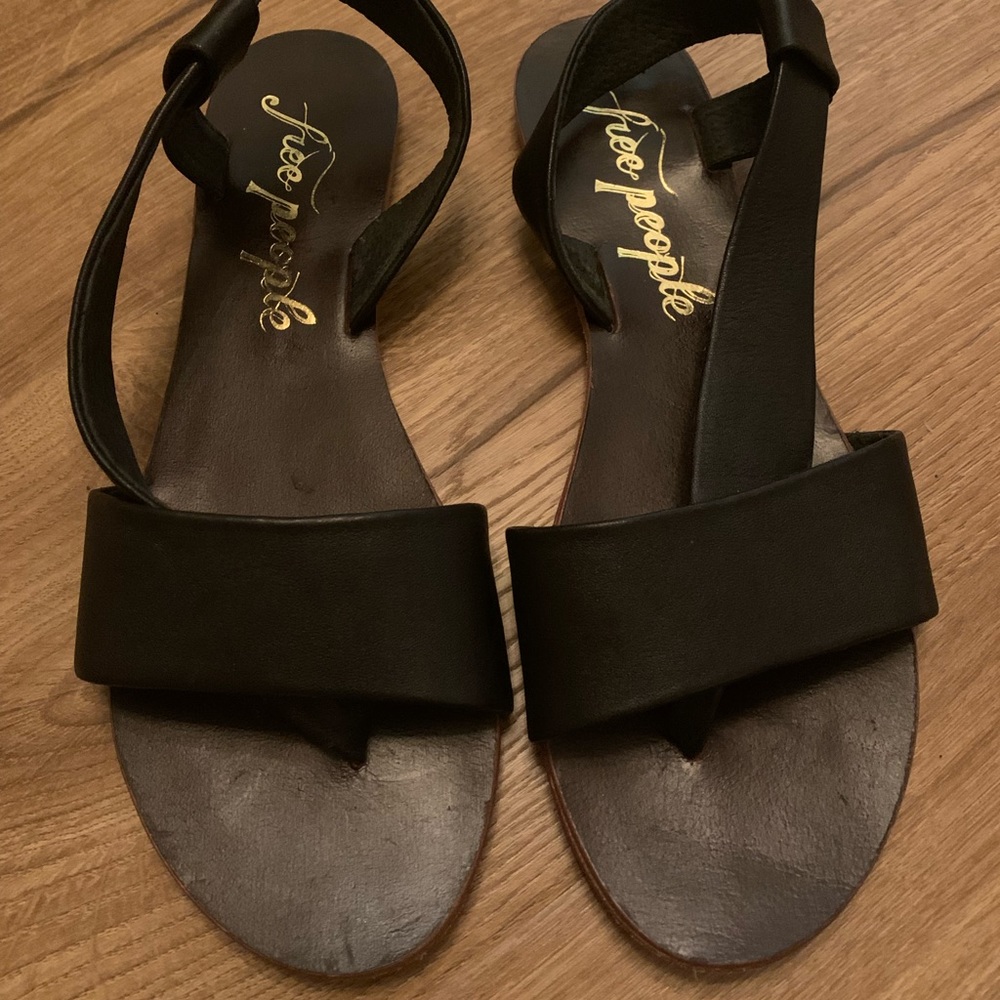 Free People leather sandals